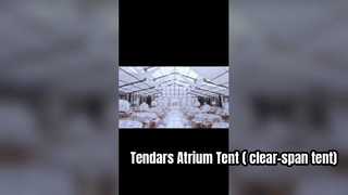 پروژه چادر اتریوم Tendars در انگلستان
