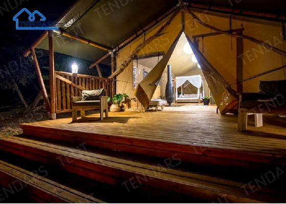 خرید کارخونه ی دائمی با سایز سفارشی چادر گلامپینگ در جنگل تولید آنلاین