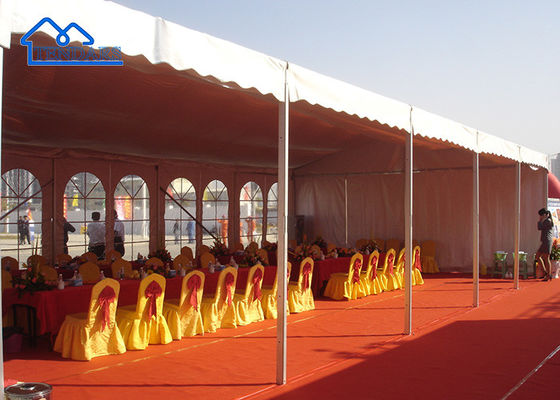 خرید چادر خیمه شب بازی روکش سقف PVC انبار آلومینیوم برای مراسم عروسی، مهمانی، انبار و غیره چادر خیمه شب بازی رویداد تولید آنلاین