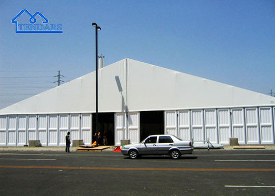 خرید 6061/T6 آلومینیوم 8x10m کار سنگین چادر Marquee چادر ضد آتش چادر شفاف برای رویدادهای تجاری تولید آنلاین
