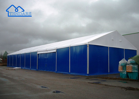 خرید لنگرهای سنگین 10x20m چادر سنگین کار مارکیو چادر فولاد گالوانیزه پناهگاه لایه دوگانه برای نمایشگاه های تجاری تولید آنلاین