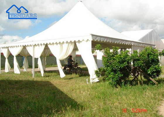خرید پارچه PVC سفارشی آلومینیوم آلیاژ فریم ضد آب بوم پگودا چادر مهمانی online manufacture