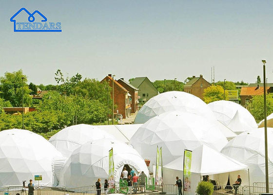 خرید 30m Dia PVC Cover Dome Tent Aluminum Alloy برای فضاهای رویداد عایق بندی شده تولید آنلاین