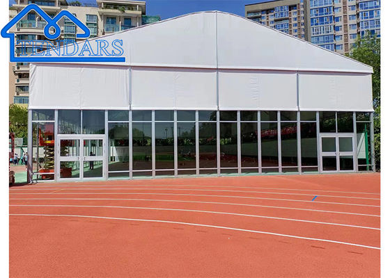 خرید صاف اسپان 15x20m کار سنگین چادر مارکیو چادر دو لایه ای فولاد گالوانیزه برای رویدادهای تجاری تولید آنلاین