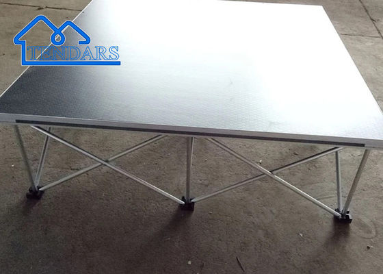 خرید آسان برای نصب صحنه کنسرت، سفارشی 4x6ft آسان تنظیم آلومینیوم قابل حمل بلندکن پلت فرم صحنه Truss online manufacture