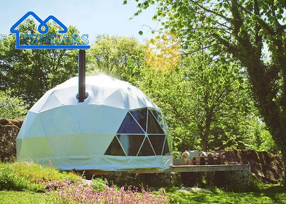 خرید چادر گنبدی گنبدی ژئودزیک گنبدی هتل پی وی سی در فضای باز می تواند سفارشی Igloo تولید آنلاین