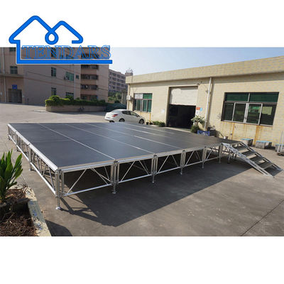 خرید آسان برای نصب سفارشی پلت فرم صحنه فولاد تخت تراش ، مرحله آلومینیوم تراش online manufacture