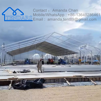 خرید ضد آب، ضد آتش، ضد نور خورشیدی انبار آلومینیوم انبار خیمه انبار در فضای باز online manufacture