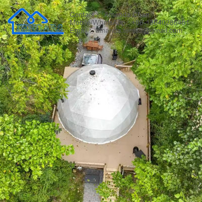 خرید چادر گنبد تجاری در فضای باز چادر گلامپینگ ایگلو چادر گنبد ژئودزیک با حمام online manufacture