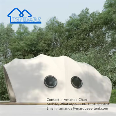 خرید چادر هتل رزورتی با شکل کوکون PVDF برای رویدادها در فضای باز online manufacture