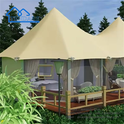 خرید ساختاري گالوانيزه شده در فضای باز ضد آب کمپینگ هتل چادر برای استراحتگاه online manufacture