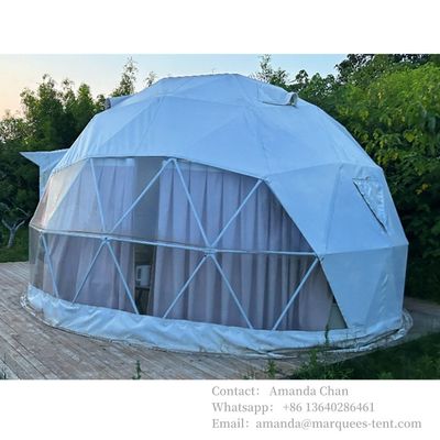 خرید هتل لوکس در فضای باز کمپینگ گنبد چادر UV مقاوم ضد زنگ online manufacture