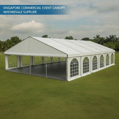 خرید کار سنگین PVC پارتی مارکی چادر آلومینیوم فریم سنگاپور رویداد تجاری Canopy عمده فروش تولید آنلاین