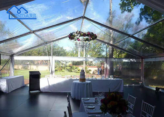 سبک اروپایی خیمه عروسی در فضای باز خیمه بزرگ اسپان دکوراسیون 500 نفر West Midlands Party Canopy