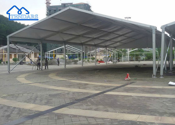 چادر سایبان در فضای باز سفارشی ساختار PVC ضد آب قاب آلیاژ آلومینیومی برای رویدادها چادر خیمه شب بازی رویداد