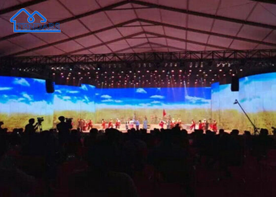 آلومينيوم سفيد خيمه اي براي مراسم هاي دايمي مقاوم در برابر اشعه UV براي جشن عروسي