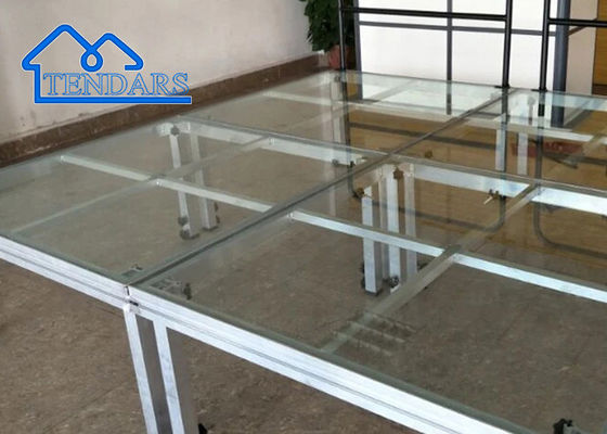 ارزان سفارشی قابل حمل 4x4ft DJ چراغ های پلت فرم صحنه، مربع دایره قوس مثلث نردبان Truss