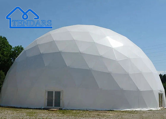 سفارشی بزرگ گنبد سفید نمایشگاه تجاری چادر مارکیو ضد آب تجاری برای رویدادهای بیرونی