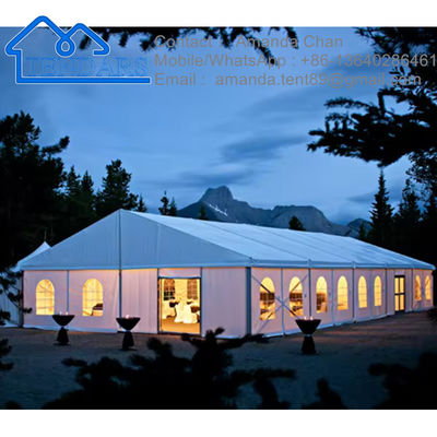 نمایشگاه کلیسای سازه آلومینیومی Csutom دائمی A Shape Tent Event Marquee Tent