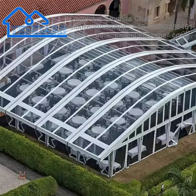 چادر مجلسی عروسی شفاف و سفارشی جدید برای مراسم عروسی چادر