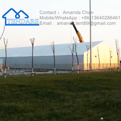 آبپاش آلومینیوم شکل A خیمه ذخیره سازی انبار خیمه بزرگ در فضای باز
