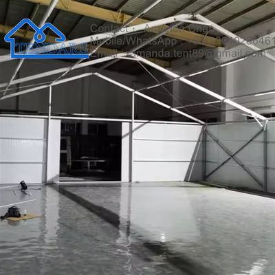 آسان برای نصب Modular Fire Retardant سفارشی انبار صنعتی بزرگ بیرون چادر ذخیره سازی
