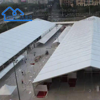 فروش داغ ضد آب سفارشی آلومینیوم قاب PVC سقف حزب / انبار / چادر عروسی برای فروش