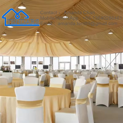 آسان برای نصب خیمه در فضای باز آلومینیوم آلیاژ بزرگ عروسی نمایشگاه سنگین وظیفه چادر مارکی