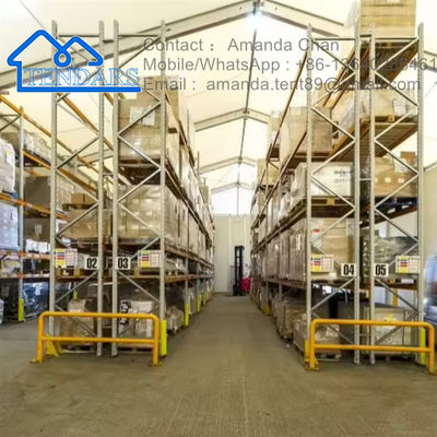 سایز سفارشی سفید تجاری کار سنگین آلومینیوم فریم مارکیو Pvc Canopy چادر ذخیره سازی