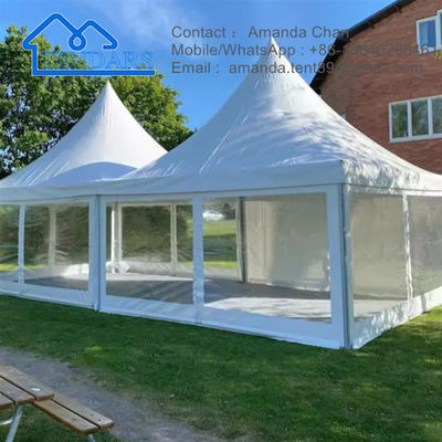 عمده فروشی سفارشی Canopy Frame Aluminum Storage Tent چادر مهمانی سفید Gazebo Canopy With Sidewalls