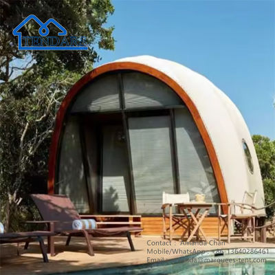 PVDF Cover Resort Shell چادر های گلامپینگ چادر کمپینگ در فضای باز