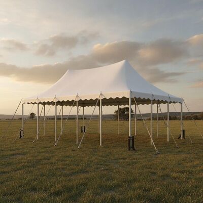 سیستم لنگر انداختن زمینی 10x20FT با درجه باد در همه حال و هوا، پوشش پی وی سی سنگین با درجه طوفان